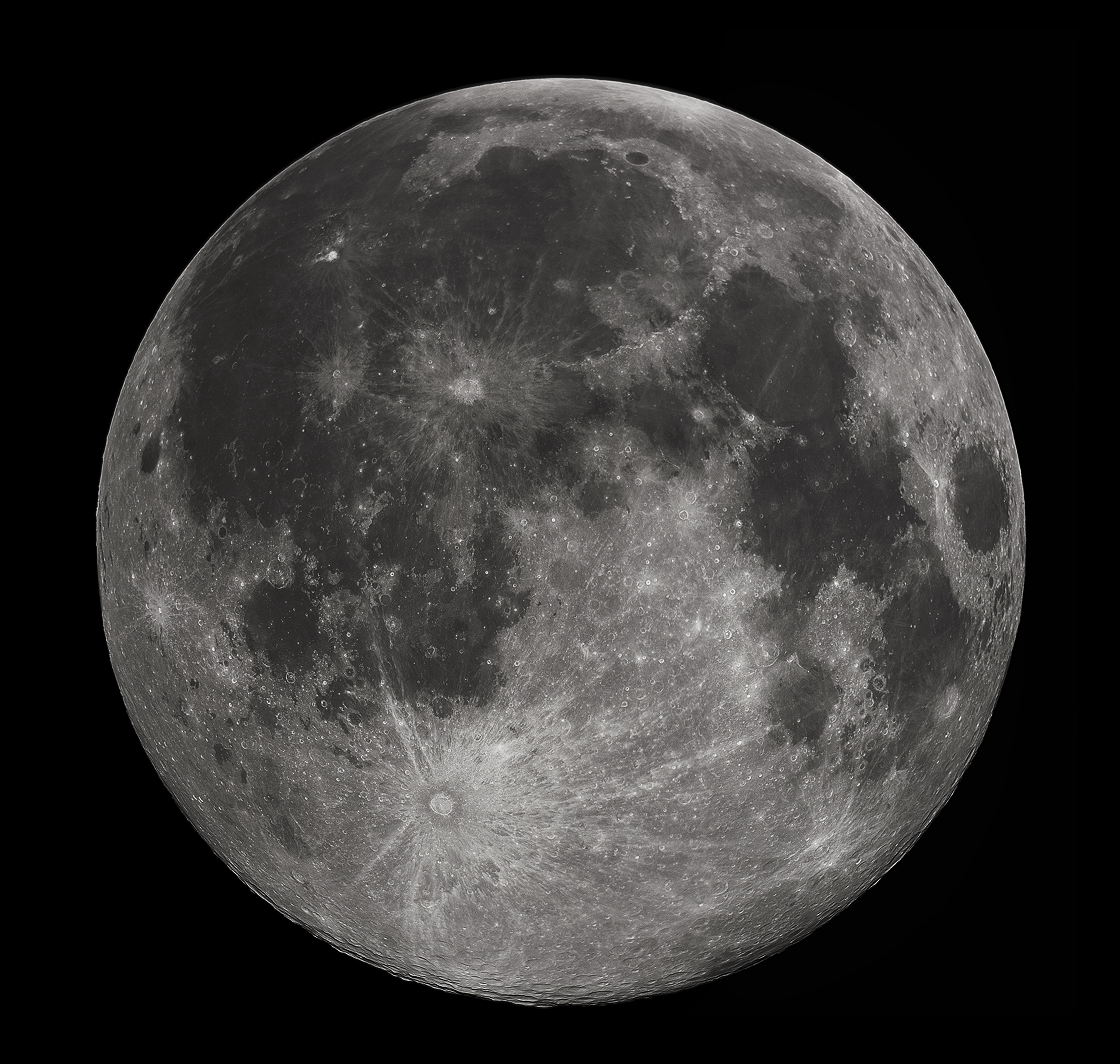 Real photo of the Moon, useful for identifying bright objects beside the Moon tonight.